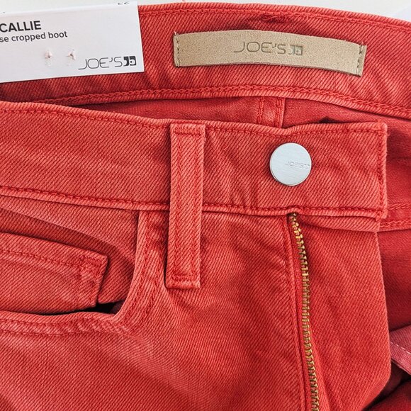 Joe's The Callie High Rise Cropped Bootcut Jeans / Vintage Stretch - Picture 14 of 14